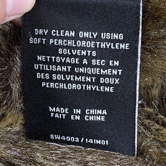 S13/NYC Winter Coat Womens Small puffer parka Faux Fur Hood lining penny lane - Picture 14 of 16